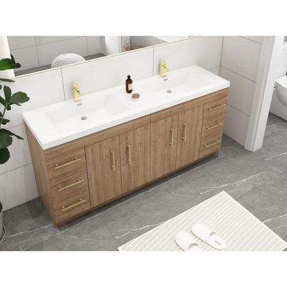 Eliza 72'' Freestanding Vanity with Double Sink