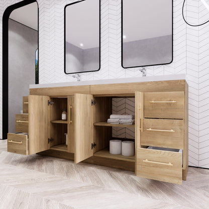 Eliza 72'' Freestanding Vanity with Double Sink