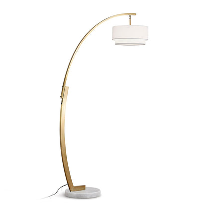HOMEGLAM ARC 81H Metal Floor Lamp