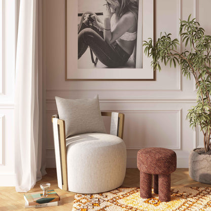 Equinox Beige Swivel Chair