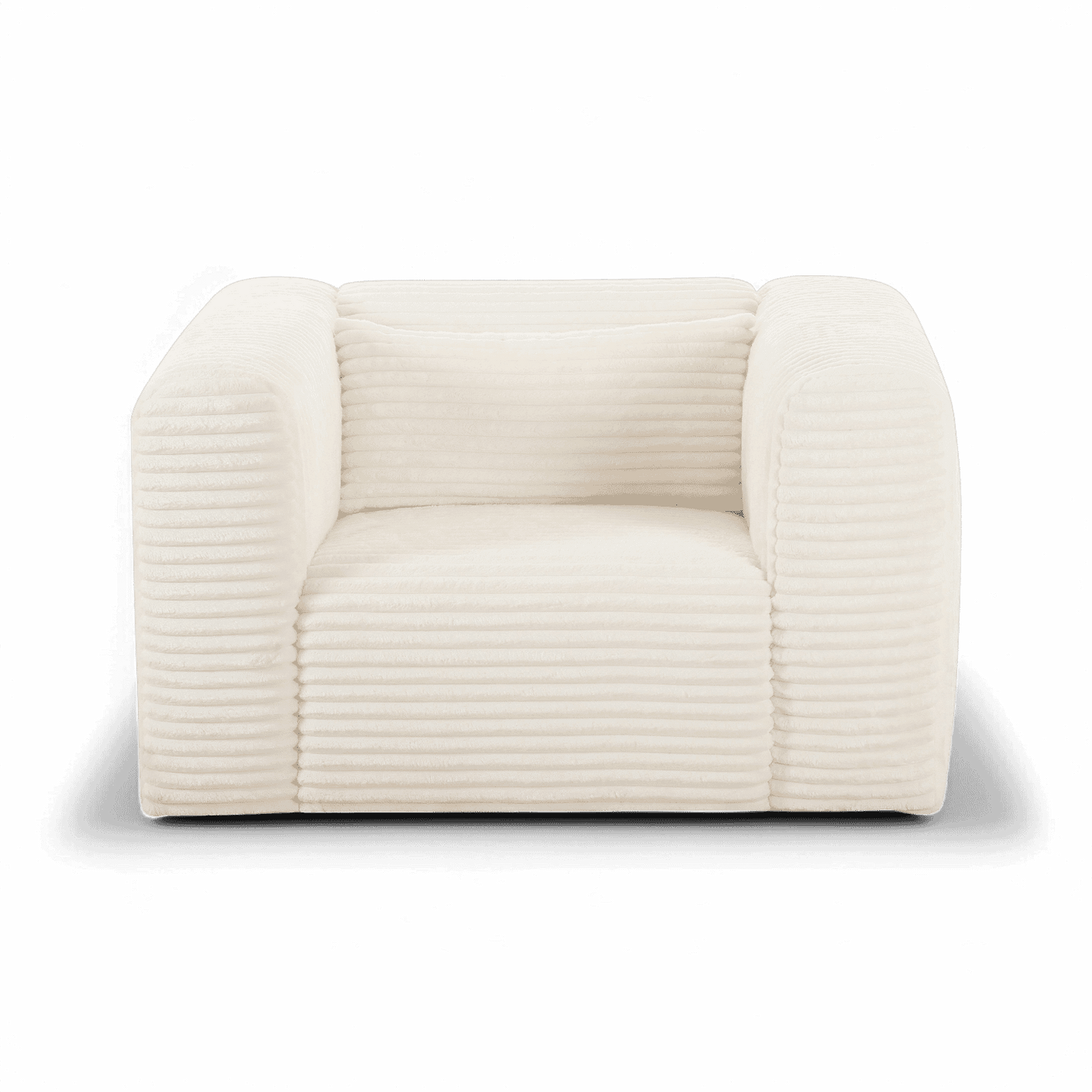 Whisper Beige Corduroy Armchair