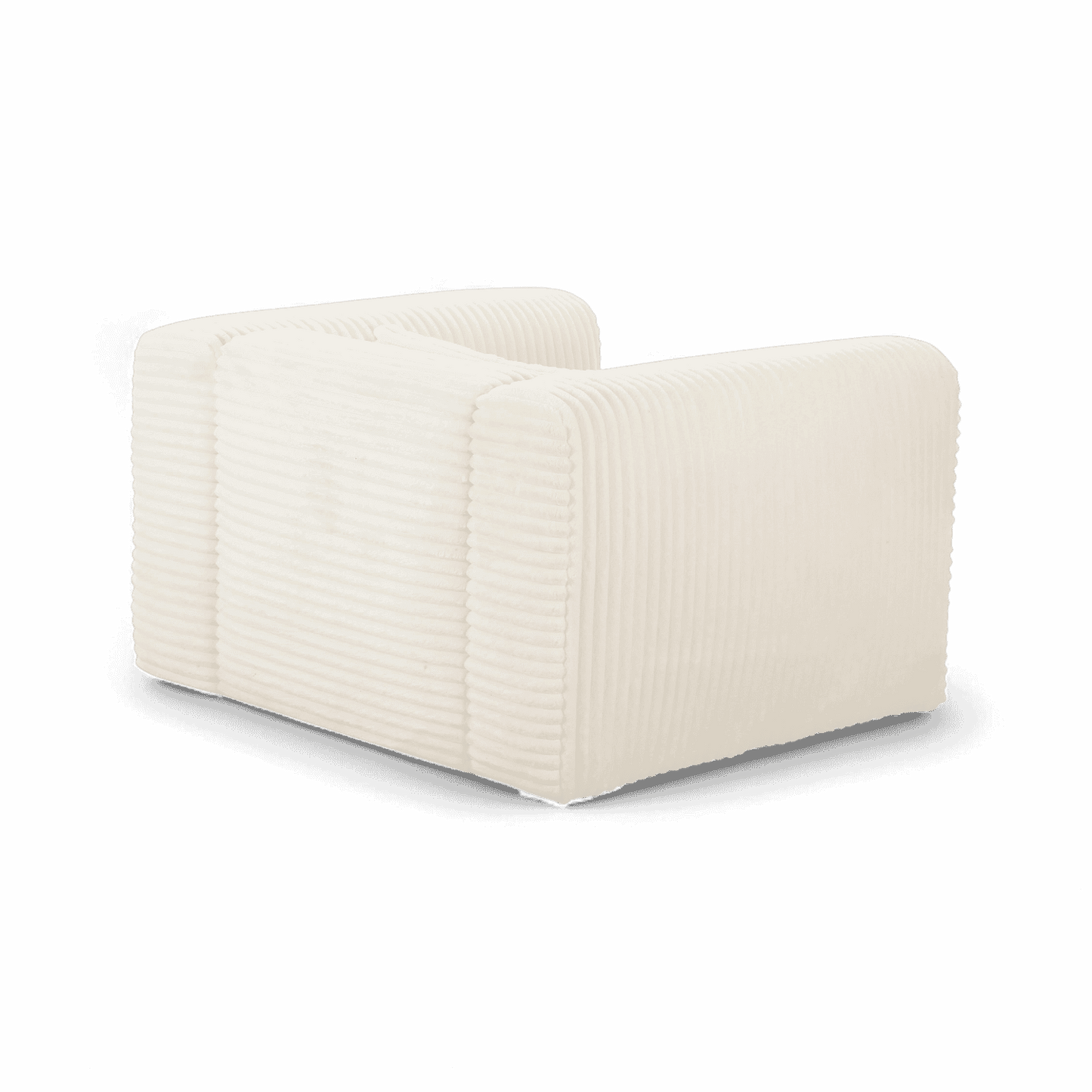 Whisper Beige Corduroy Armchair