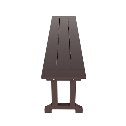 Polytrends Laguna Hdpe All Weather Outdoor Patio 65 Bench