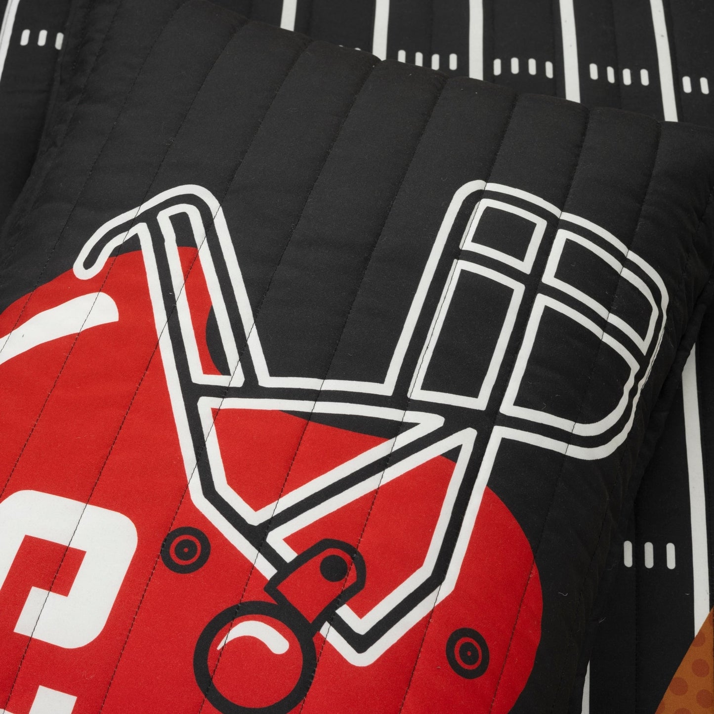 Lush Decor American Football Reversible Oversized Kids Quilt