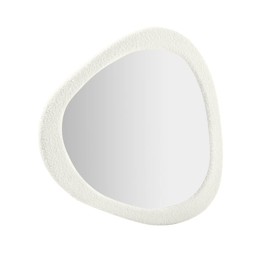 Celeste Boucle Triangular Mirror