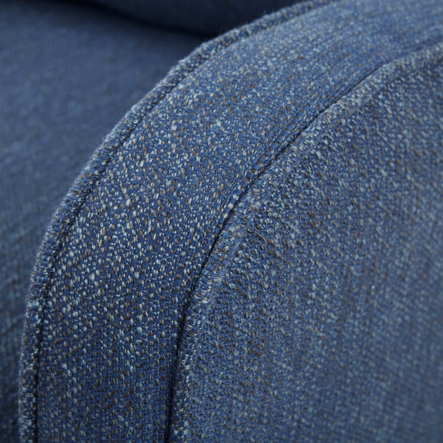 Madison Park Betty Upholstered Swivel Curved Armchair