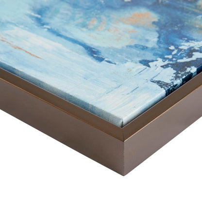 Madison Park Blue Horizon 5-piece Gallery Framed Canvas Wall Art Set