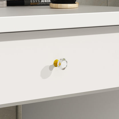 Makeup Vanity Set Table With LED Light &Mirror & Stool