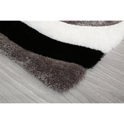 Mateos Shag Abstract Designed Area Rug