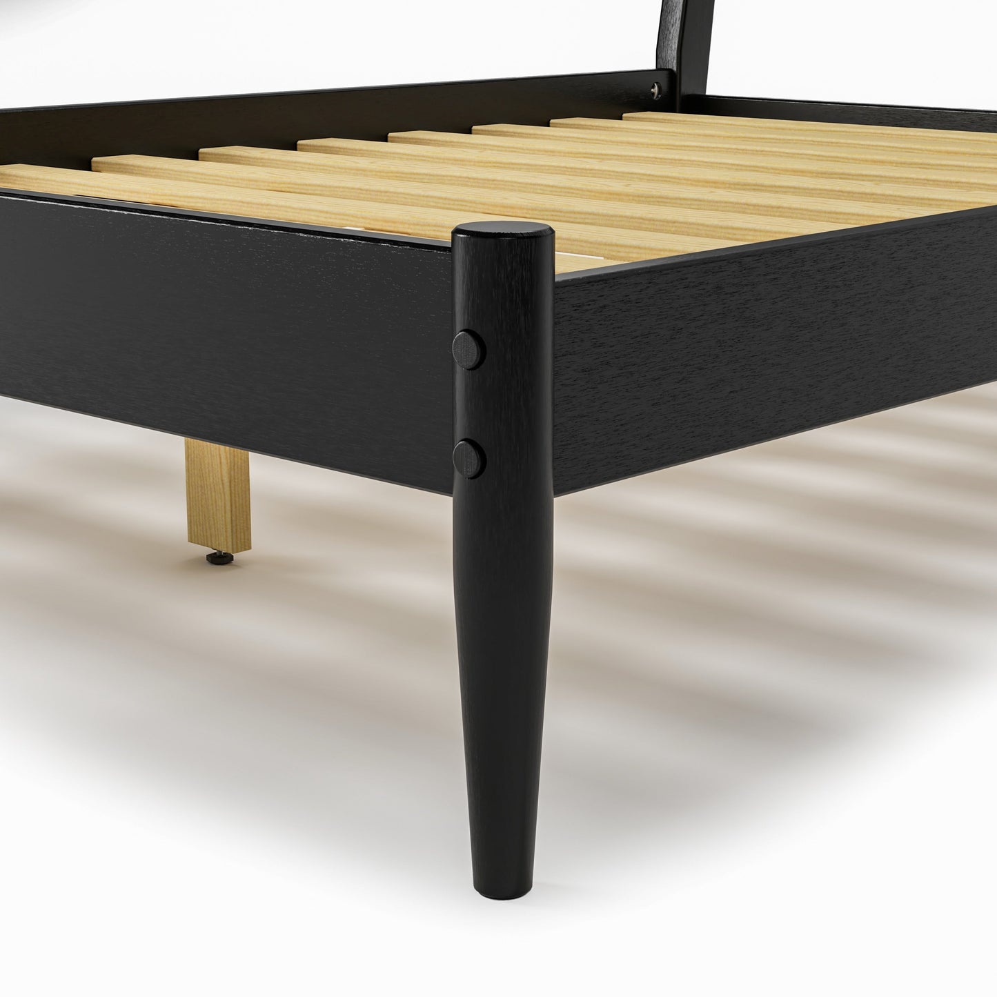 Mid-Century Panel Bed