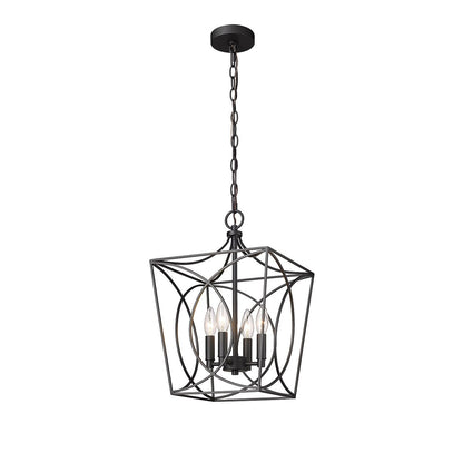 Millennium Lighting Tracy 4 Light Pendant Fixture in Multiple Finishes