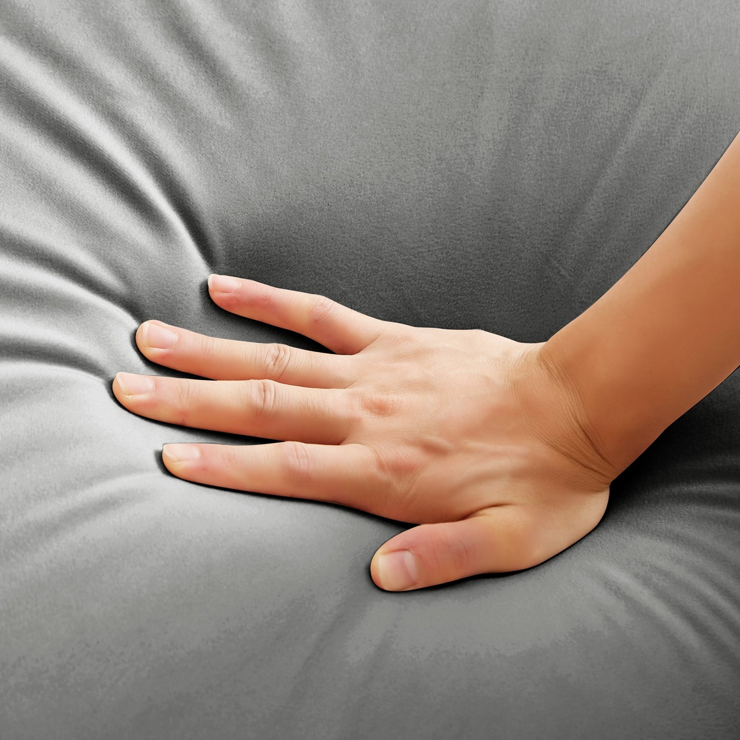 Modern Futon Sofa Bed, Convertible Sleeper Sofa with Tapered Wood Legs, 78.35 W, Small Split Back Sofa for Living Room