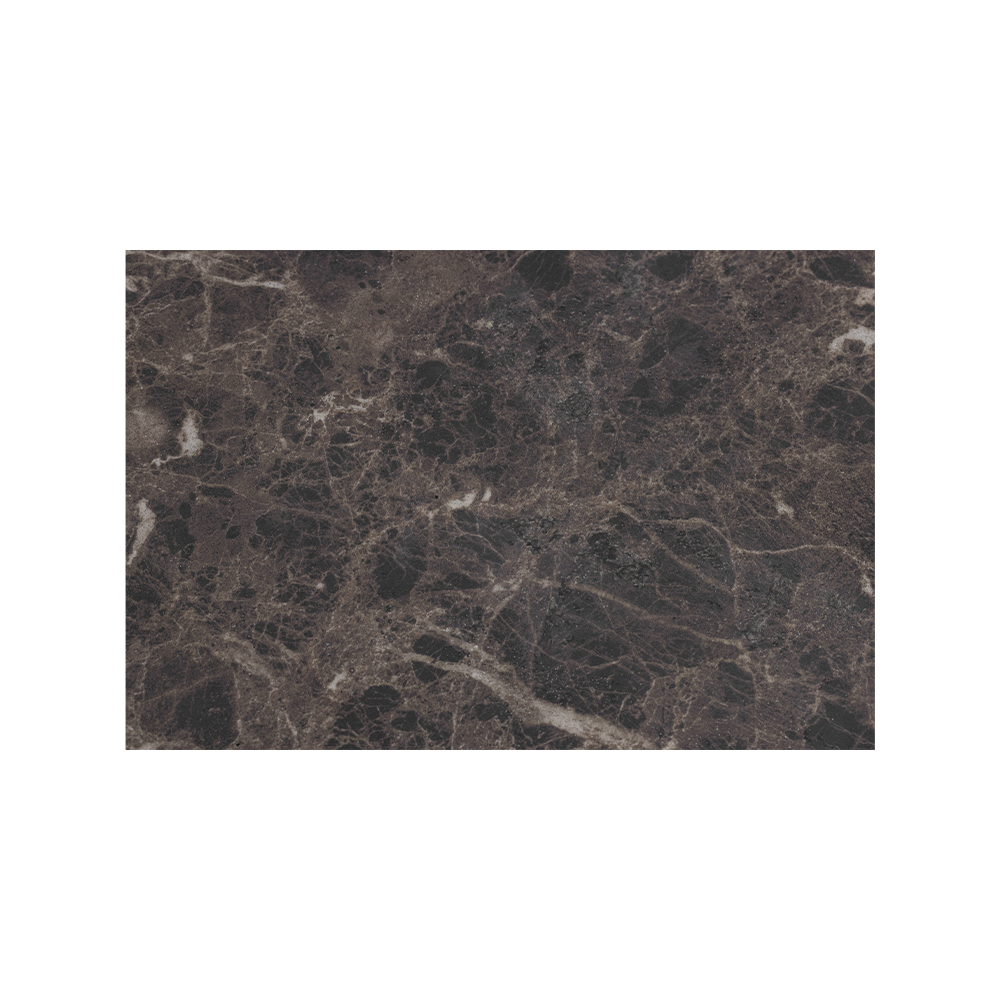 Monaco Round Side Table Brown Marble