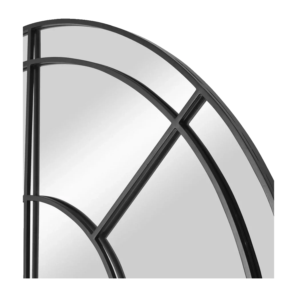 Monarch Arch Mirror Black