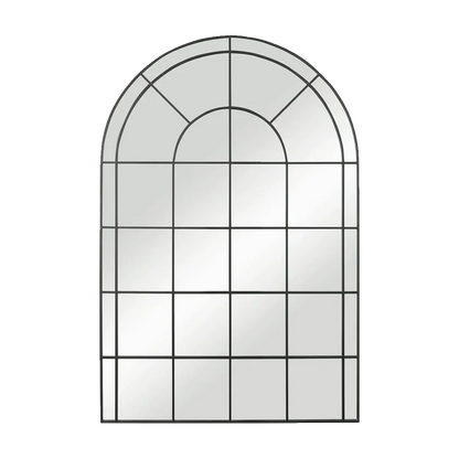 Monarch Arch Mirror Black