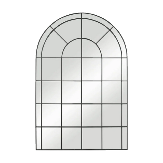 Monarch Arch Mirror Black