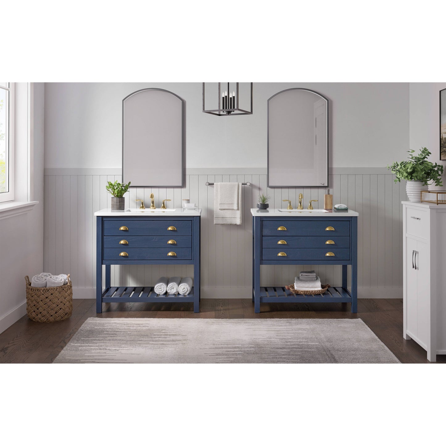 Monterey 37 Farmhouse Single Bathroom Vanity with Top