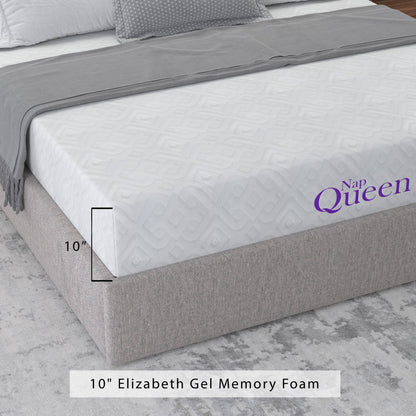 NapQueen Elizabeth 10 Cooling Gel Memory Foam Mattress