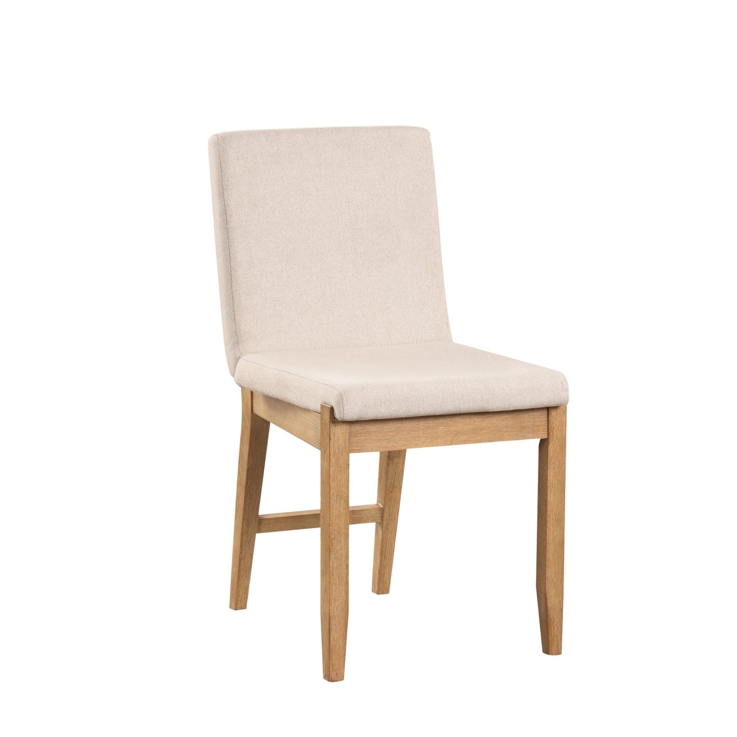 Gracie Modern Bar Stool, Boucle Upholstered Chair and Brushed Wooden Legs