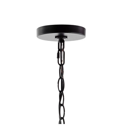 34.75 6-Light Iron LED Chandelier, by JONATHAN Y