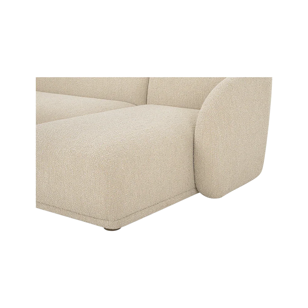 Nomad Beige Boucle Sectional