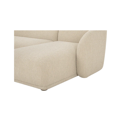 Nomad Beige Boucle Sectional