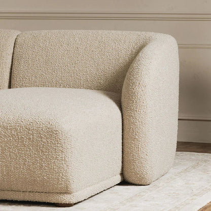 Nomad Beige Boucle Sectional