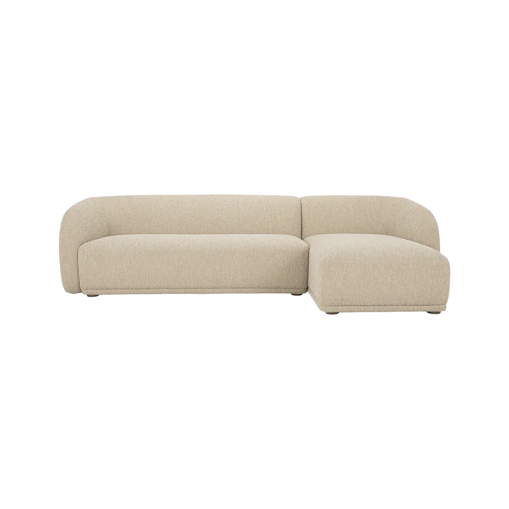 Nomad Beige Boucle Sectional