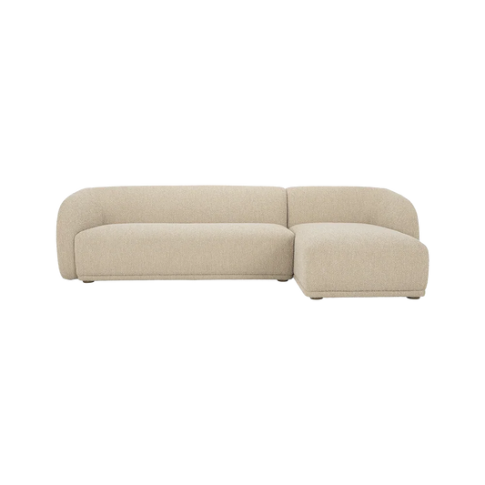 Nomad Beige Boucle Sectional