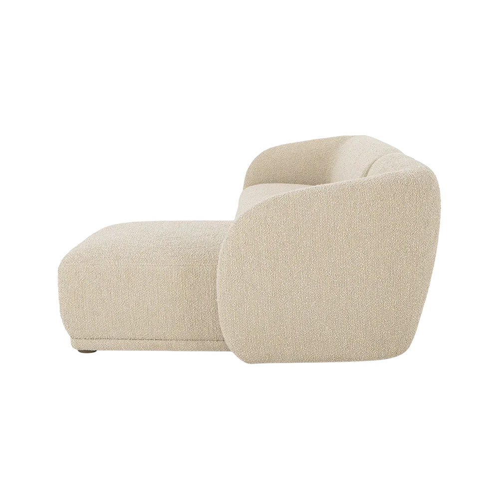 Nomad Beige Boucle Sectional