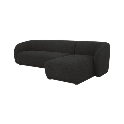Nomad Black Boucle Sectional
