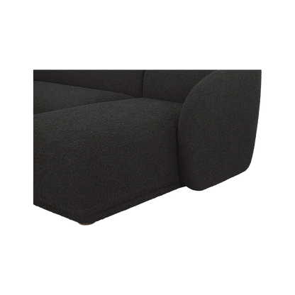 Nomad Black Boucle Sectional