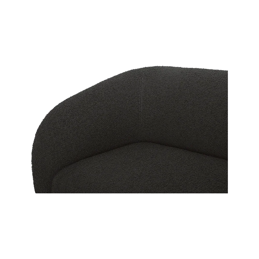 Nomad Black Boucle Sectional