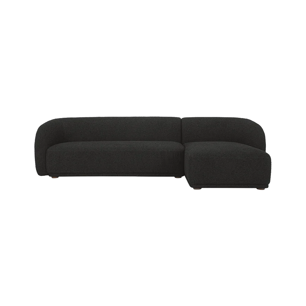 Nomad Black Boucle Sectional