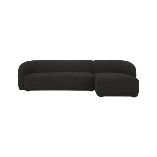 Nomad Black Boucle Sectional