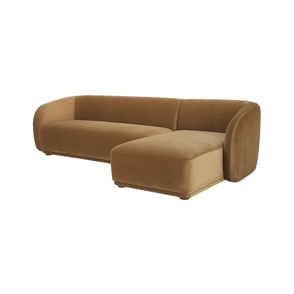 Nomad Tan Boucle Sectional