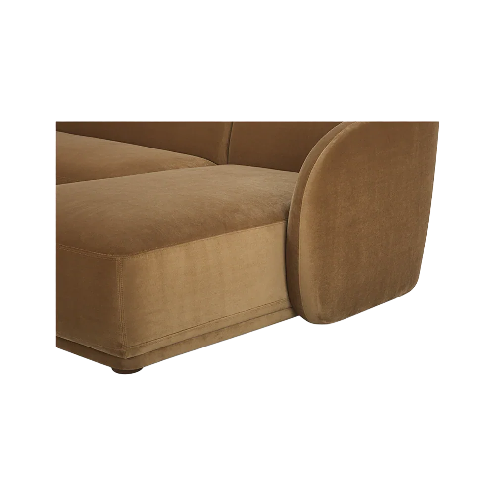 Nomad Tan Boucle Sectional