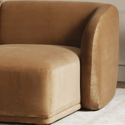 Nomad Tan Boucle Sectional