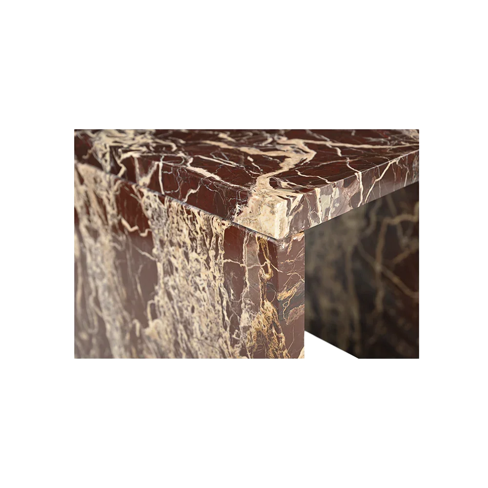 Obsidian Rouge Side Table