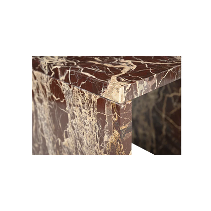 Obsidian Rouge Side Table