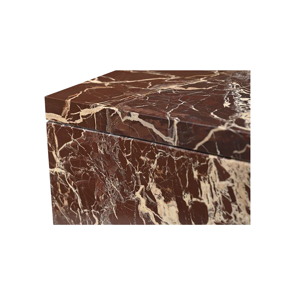 Obsidian Rouge Side Table