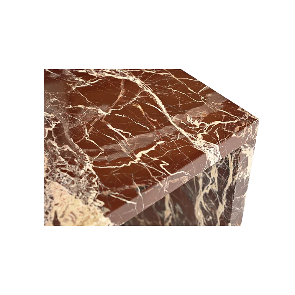 Obsidian Rouge Side Table