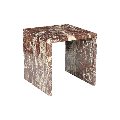 Obsidian Rouge Side Table