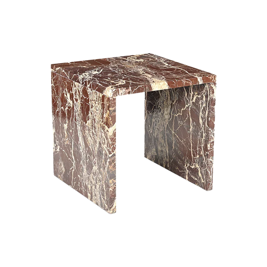 Obsidian Rouge Side Table