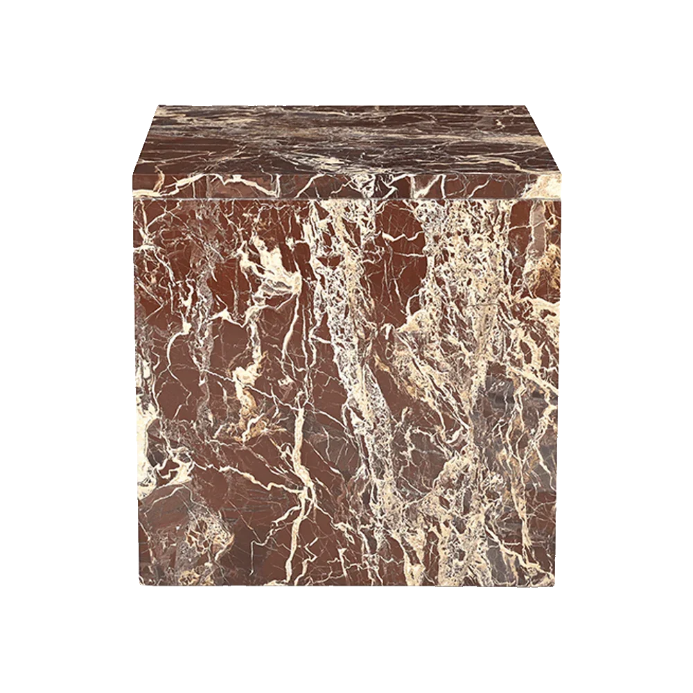 Obsidian Rouge Side Table