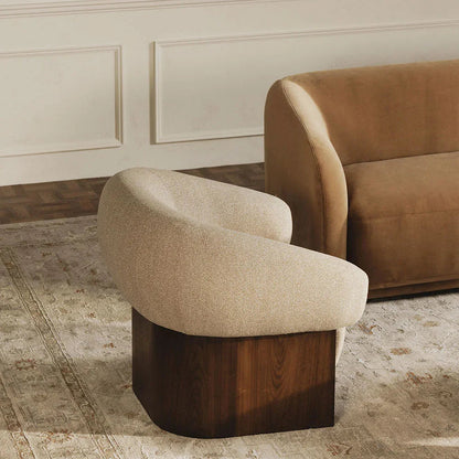 Orlo Tan Lounge Chair