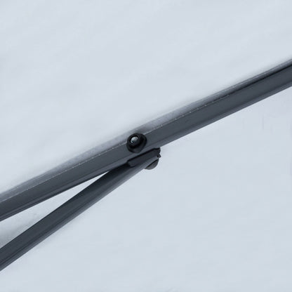 Outsunny 10' x 10' Heavy Duty Pop Up Canopy with Removable Mesh Sidewall Netting, Easy Setup Design, Outdoor Party Event