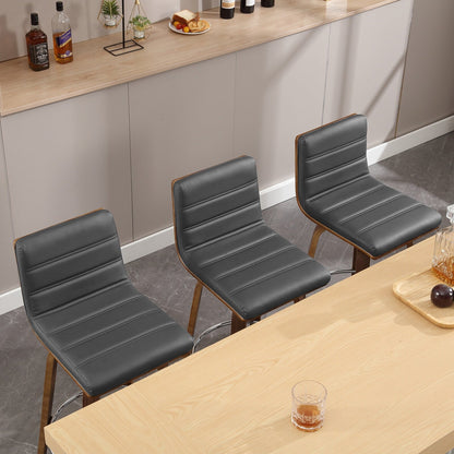 26/29 Faux Leather Swivel Bar/Counter Stools, Set of 2/3