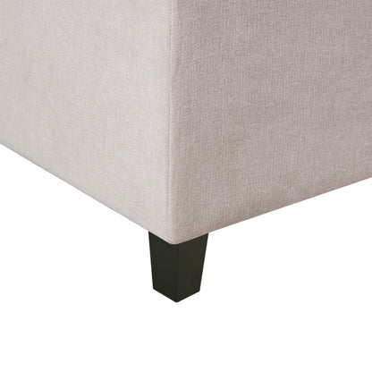 Madison Park Sasha Tufted Top Upholstered Storage Bench