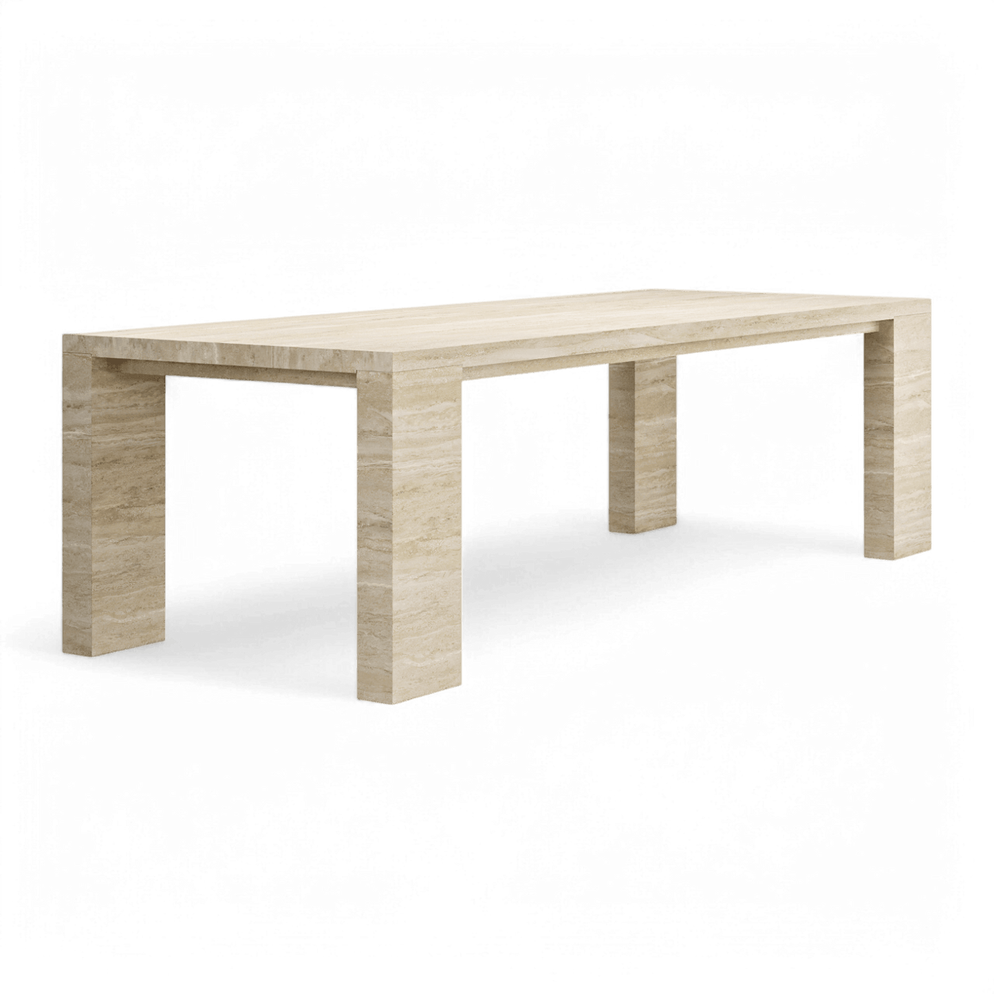 Roma Dining Table Travertine